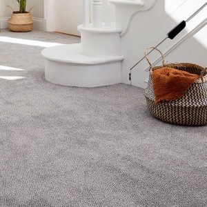 Associated Weavers Stainaway Tweed Carpet, stain-resistant textured flooring for durable and easy-care interiors.
