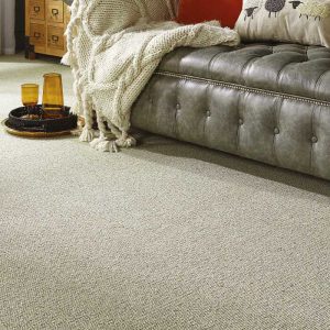 Abingdon Charter Berber loop carpet, durable textured finish, available at CarpetOutlet.